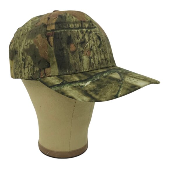 Hunting Camouflage Strapback Cap Trucker Baseball Hat Fall Outdoor Camo - Picture 3 of 12
